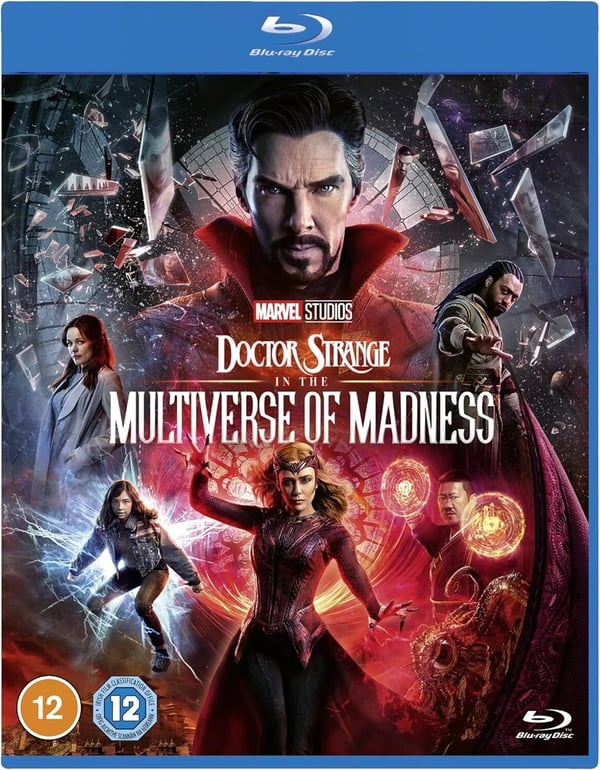 Marvel Studios Doctor Strange in the Multiverse of Madness Bluray [Region Free] Brand New