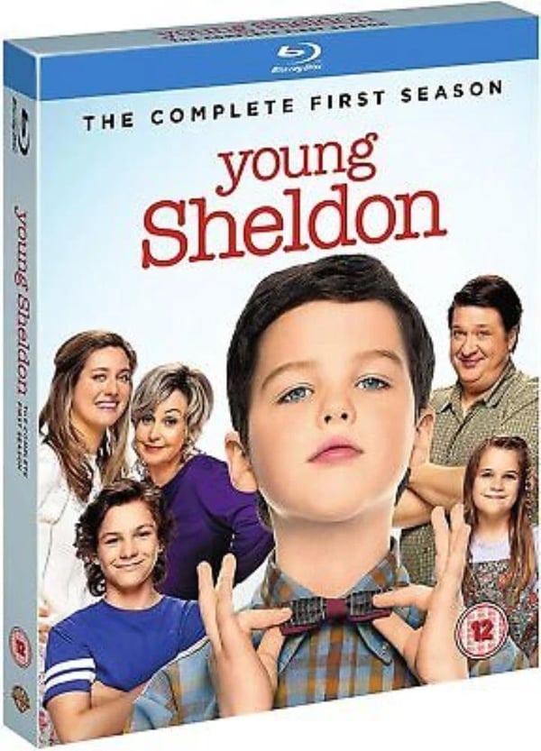 Young Sheldon: Season 1 Bluray (2018) Iain Armitage Brand New