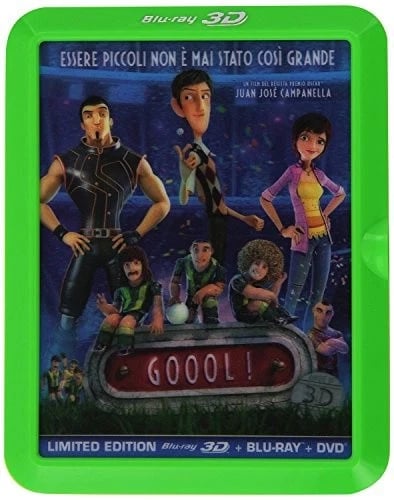 goool! (ltd 3d edition) (bluray 3d+bluray+dvd) blu_ray Italian Import Brand New