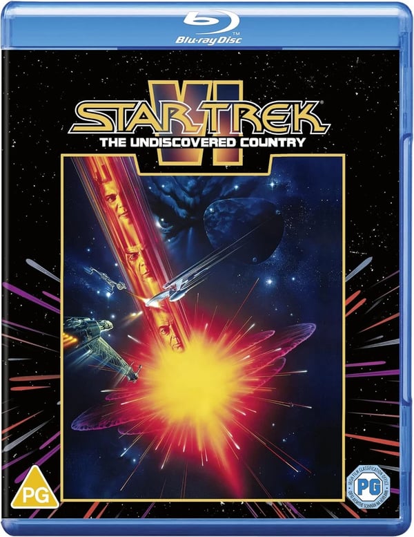 Star Trek VI The Undiscovered Country [Bluray] [Region A B C] Brand New