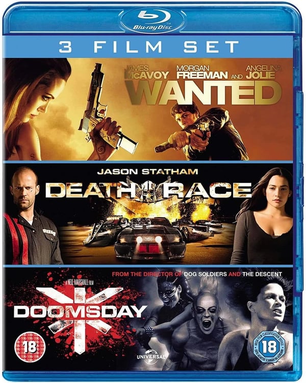 WantedDeath RaceDoomsday Brand New