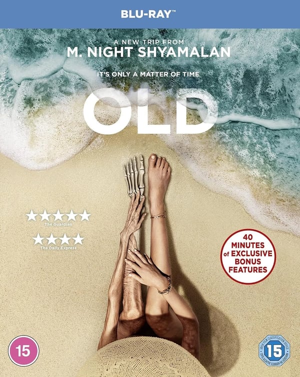 Old by M. Night Shyamalan Movie Bluray 2021 Region Free Brand New