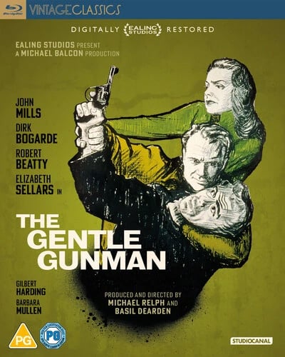 The Gentle Gunman Bluray (2022) John Mills, Dearden (DIR) cert PG Brand New