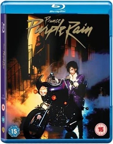 Prince Purple Rain Live Concert Bluray Region B Movie Fast Ship Brand New