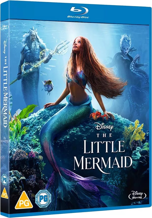 Disneys The Little Mermaid (Live Action) [BLURAY] Brand New