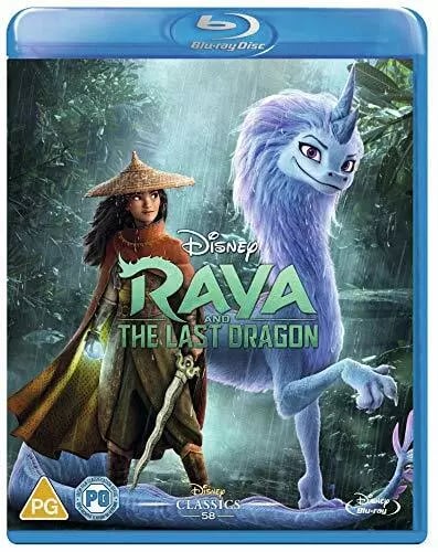 Disney's Raya And The Last Dragon Bd [BLURAY] [Region B] Brand New