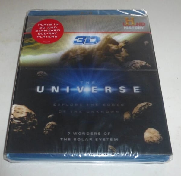 The Universe 7 Wonders of the Solar System in 3D (Bluray 3D) Brand New