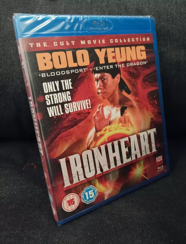 Ironheart Bluray 101 Films Bolo Yeung Brand New
