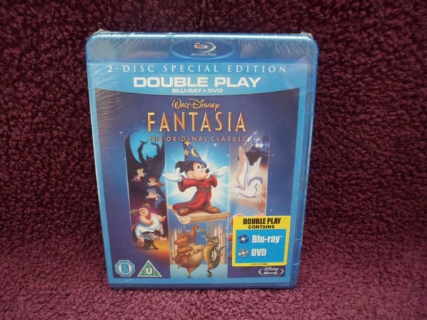 Walt Disney Fantasia, Double Play Blu Ray + DVD (2010) and . Brand New