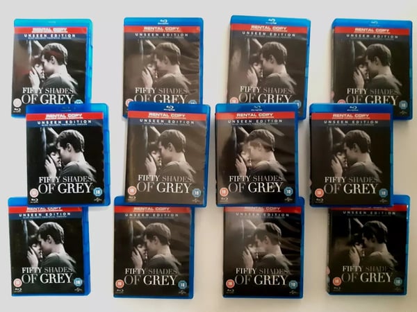 Fifty Shades Of Grey Unseen Edition Blu Ray Boot Fair Bluray Stock Brand New
