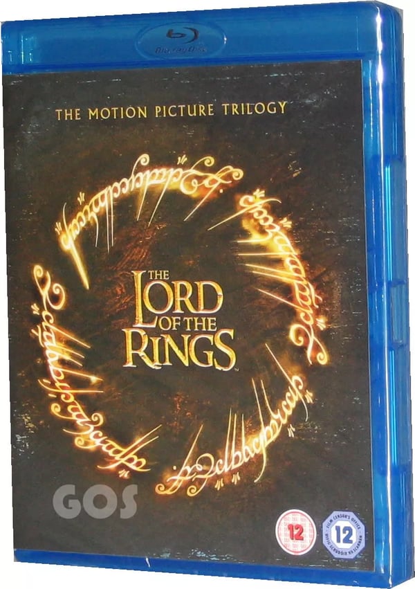 Lord Of The Rings Motion Picture Trilogy Film Edition 3 BluRay DVD Brand New
