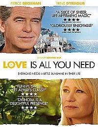 LOVE IS ALL YOU NEED Bluray Pierce Brosnan Trine Dyrholm Original R2 Brand New