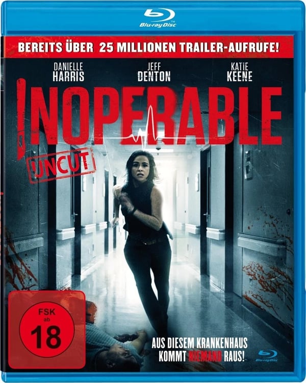 INOPERABLE Aus diesem Krankenhaus kommt NIEMAND raus! (Bluray) Brand New