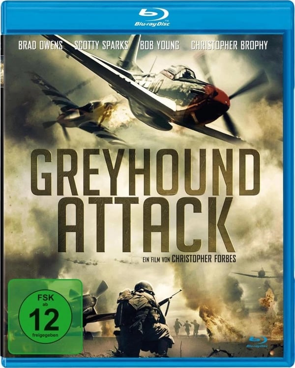 Greyhound Attack (Bluray) Christoper Brophy Scotty Sparks Christopher Forebes Brand New