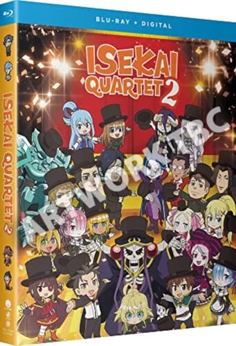 Isekai Quartet: Season 2 Bluray (2022) Minoru Ashina cert 15 Brand New