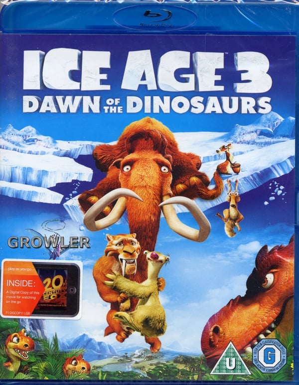 ICE AGE 3 BLURAY FILM DINOSAURS SNOW ANIMALS MUSIC FUN DANCE CHILDREN MOVIE Brand New