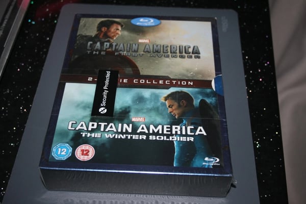 Captain America: The First Avenger & The Winter Soldier Box Set (BluRay, 2014) Brand New