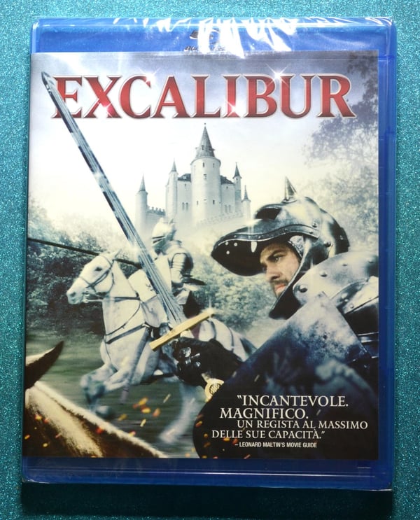 EU Import Excalibur Bluray 1981 Brand New