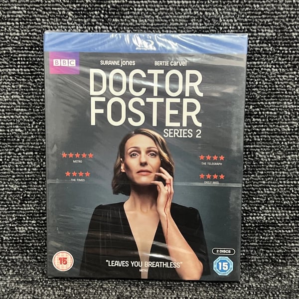 Doctor Foster: Series 2 BluRay (2017) Suranne Jones cert 15 2 discs Brand New Doctor Foster: Series 2 BluRay (2017) Suranne Jones cert 15 2 discs Brand New