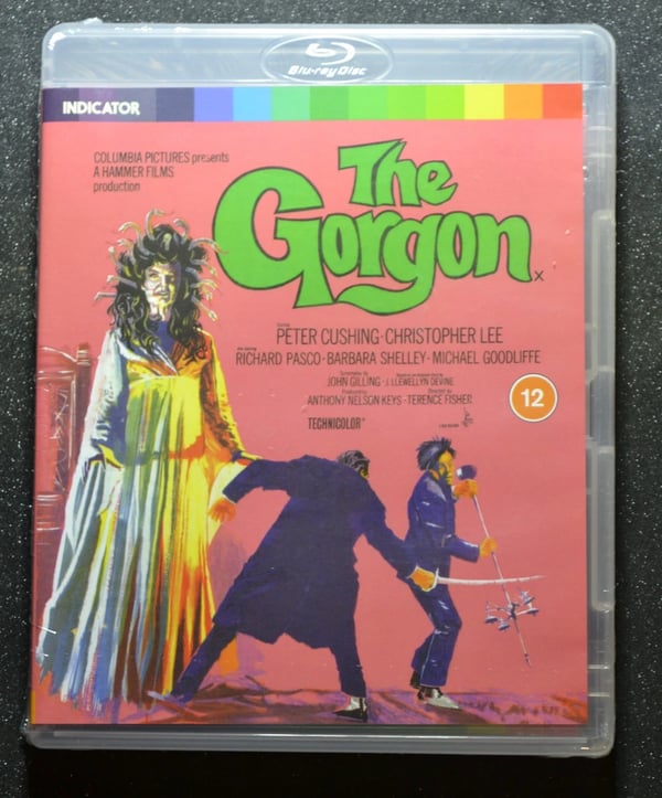 The Gorgon Bluray Restored Standard edition Region Free Brand New
