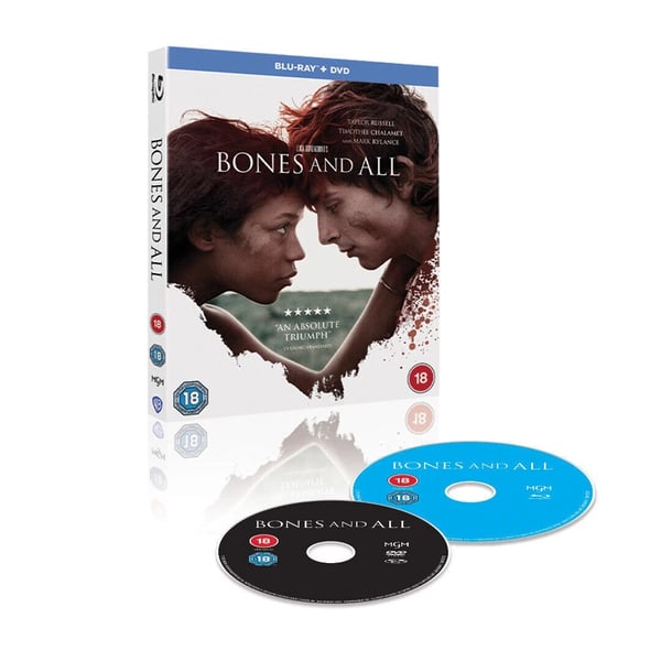 Bones And All (2022) BluRay + DVD Timothee Chalamet In Rare Slip Case Brand New