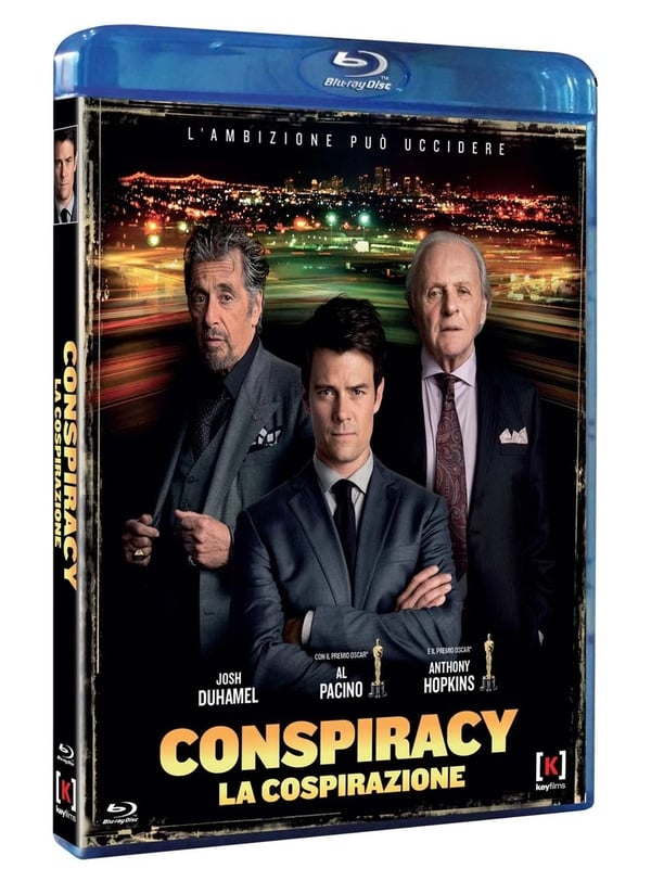 Conspiracy La Cospirazione (Bluray) Duhamel,Hopkins,Pacino,Eve Brand New