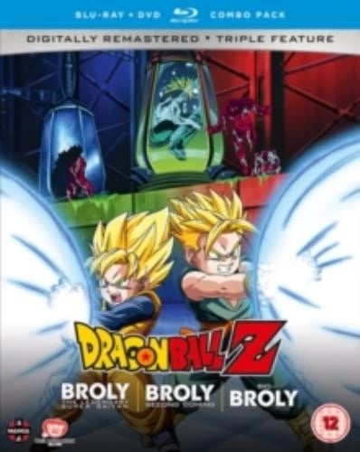 Dragon Ball Z Movie Collection 5 The Broly Trilogy Region B Blu Ray Brand New