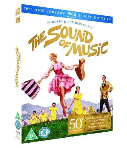 The Sound of Music DVD (2015) Julie Andrews, Wise (DIR) cert U 2 discs Brand New