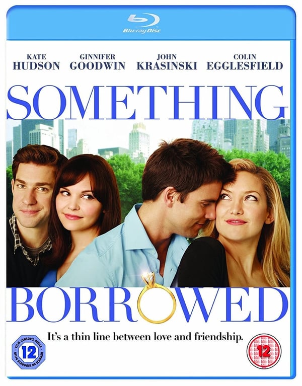 Something Borrowed (Bluray) Kate Hudson Ginnifer Goodwin John Krasinski Brand New