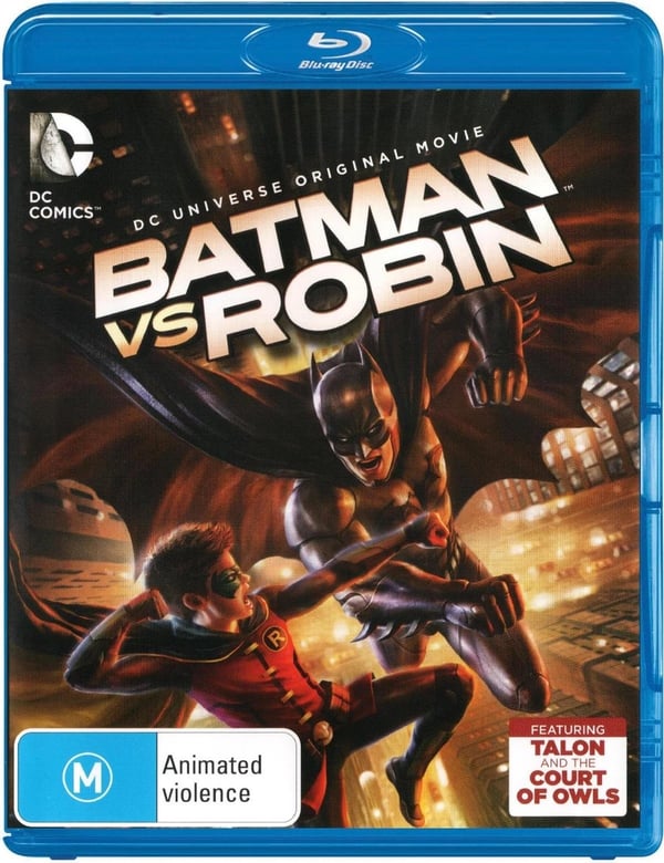Batman vs Robin NONUSA Format Region B Import Australia (Bluray) Brand New