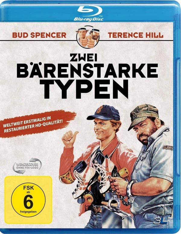 Zwei bÃ¤renstarke Typen (Bluray) Terence Hill Bud Spencer E. B. Clucher Brand New
