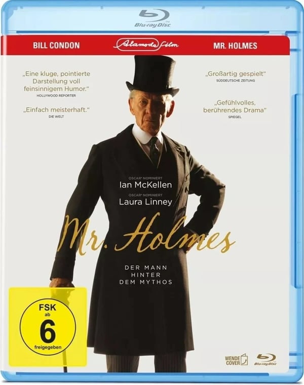 Mr. Holmes [Bluray] (Bluray) McKellen Ian Linney Laura Parker Milo Sanada Brand New