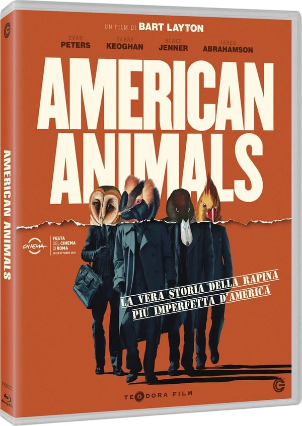 American Animals (IMPORT) (No English version) (Bluray) Peters Keoghan Jenner Brand New