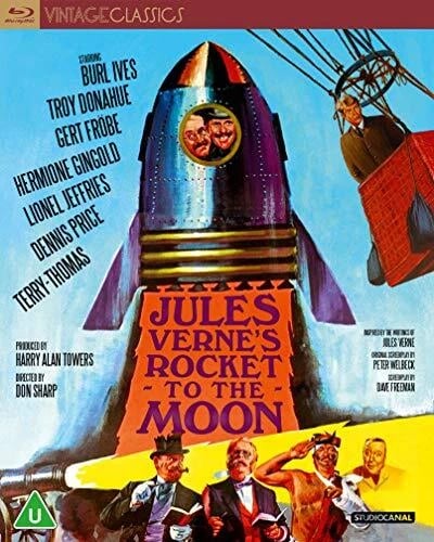 Jules Verne's Rocket To The Moon [BLURAY] Brand New