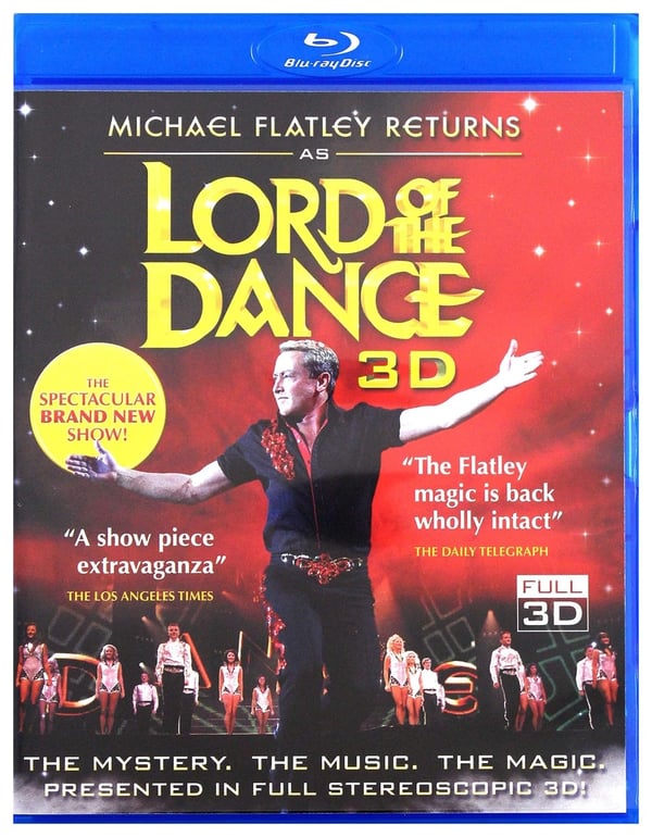 Michael Flatley Returns as Lord of the Dance 3D (Bluray 3D + Blu Ray) (Bluray) Brand New Michael Flatley Returns as Lord of the Dance 3D (Bluray 3D + Blu Ray) (Bluray) Brand New