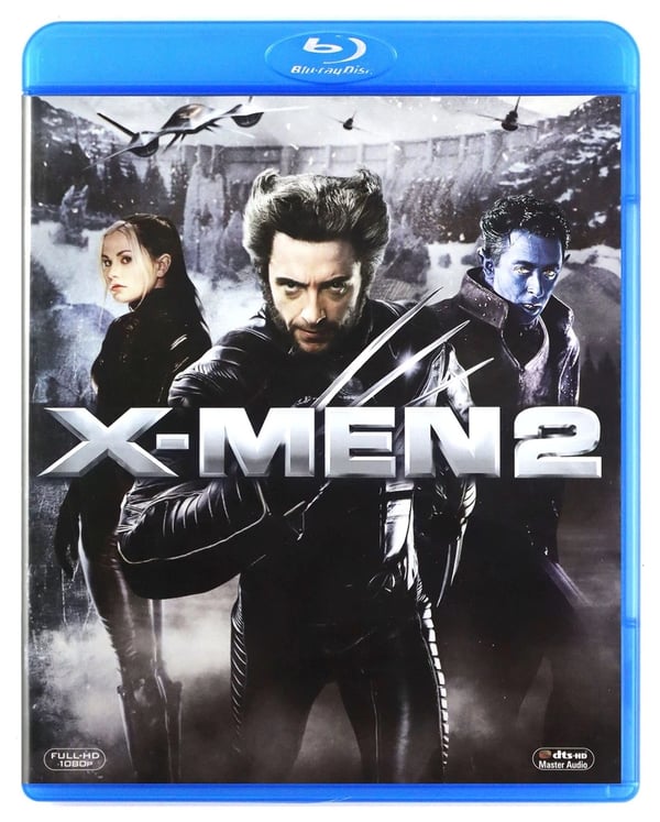 Xmen 2 (Bluray) Patrick Stewart Hugh Jackman Ian McKellen Halle Berry Brand New