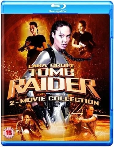 Tomb Raider 1 And 2 (15) Bluray Region 2 PAL Brand New
