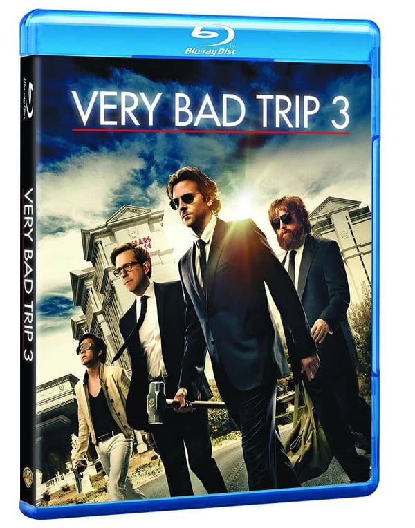 Very bad trip 3 (Bluray) Bradley Cooper ed Helms Todd Phillips Brand New