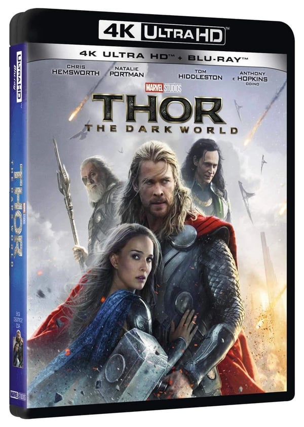 Thor The Dark World 4K UltraHD (2 BluRay) (4K UHD Bluray) Hemsworth Portman Brand New