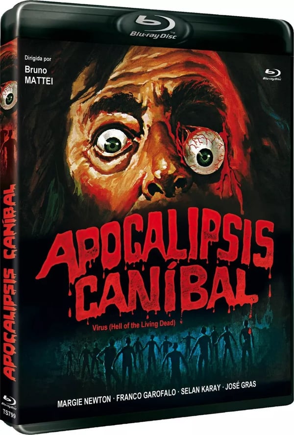 ZOMBIE CREEPING FLESH / VIRUS 1980 / Region B Bluray Brand New
