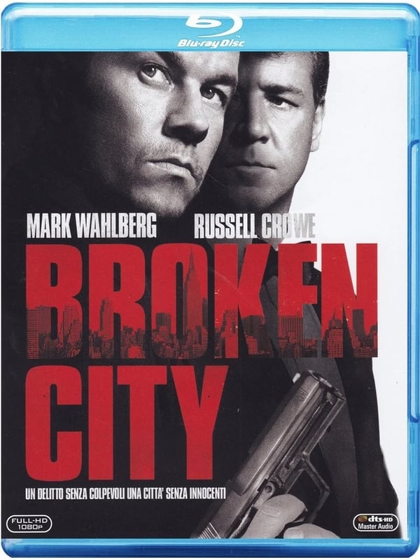Broken City (Bluray) Wahlberg Crowe ZetaJones Wahlberg,Crowe,ZetaJones Brand New