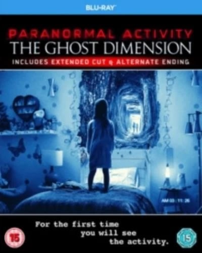 Paranormal Activity 6 The Ghost Dimension Region B Blu Ray Brand New
