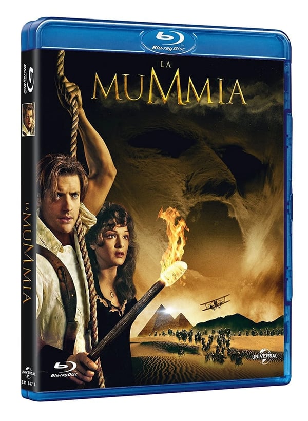La Mummia (1999) (Bluray) Fraser Weisz Vosloo Hannah O'Connor Sommers Stephen Brand New