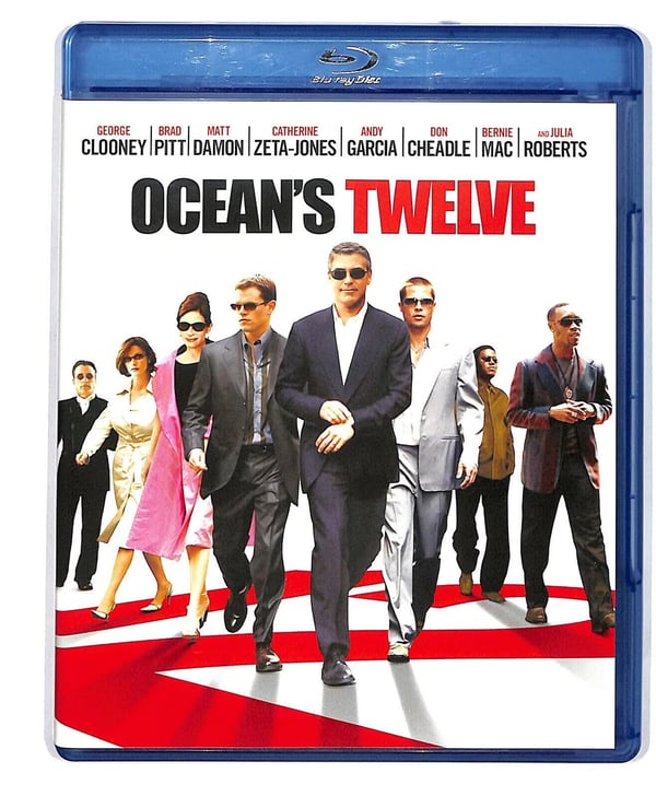 Ocean's Twelve (Bluray) Julia Roberts George Clooney Andy Garcia Brad Pitt Brand New