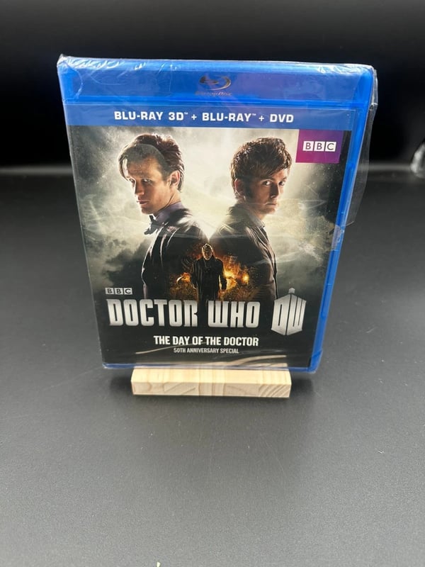 DOCTOR WHO: THE DAY OF THE DOCTOR 3D, BluRay & DVD ! US Import Brand New