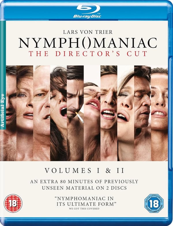 Nymphomaniac Volumes I & II Directors Cut [BluRay] Brand New