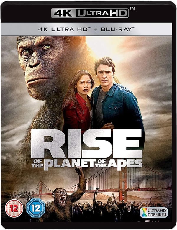 RISE OF THE PLANET OF THE APES 4K UHD+BD [2017] Brand New