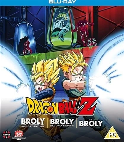 Dragon Ball Z Movie Collection Five: The Broly Trilogy 2 Discs (12) Bluray Brand New
