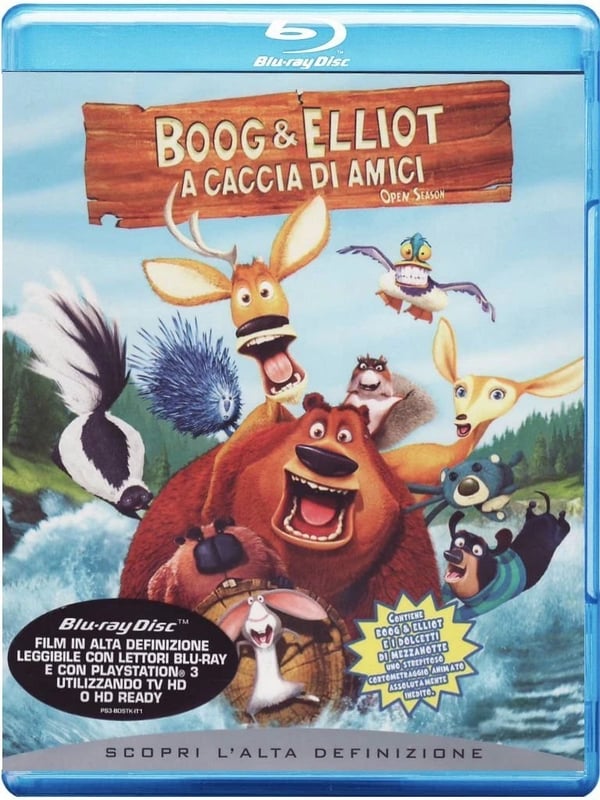 Boog & ElliotA Caccia Di Amici (Bluray) Cartoni Animati Brand New