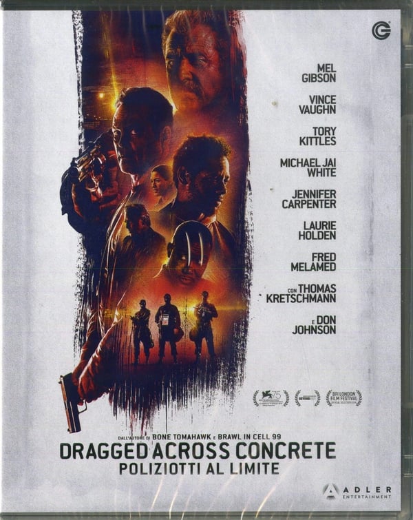 Movie Dragged Across Concrete Poliziotti Al Limite ( (Bluray) Gibson Vaughn Brand New